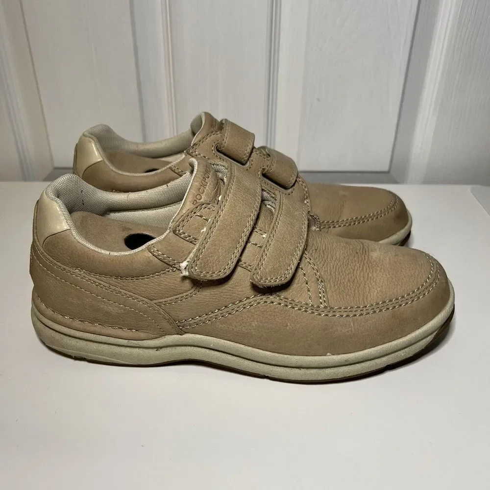 Rockport Prowalker Men's Comfort Casual Walking Shoes Size 10.5‎ Leather Tan